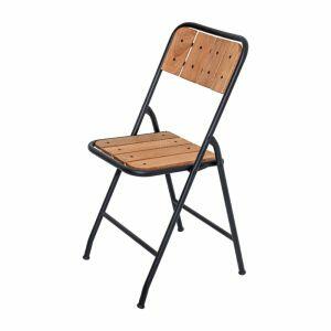 Cadeira Madeira Amazonas Dobrável Jatoba Metalnew