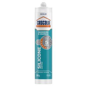 Silicone Banheiro e Cozinha Acetico Incolor 280gr Henkel
