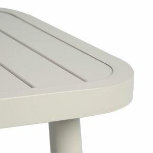 Conjunto para Jardim Armação Mesa e Poltronas 3 Peças Cinza Alumínio Fascino Conjunto para Jardim Armação Mesa e Poltronas 3 Peças Cinza Alumínio Fascino