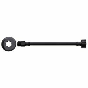 Engate Flexível 40cm 1/2" Preto Blukit Engate Flexível 40cm 1/2" Preto Blukit