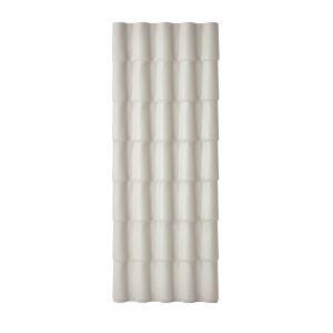 Telha PVC 0,86x2,30mx2mm Colonial Concreto Tubozan