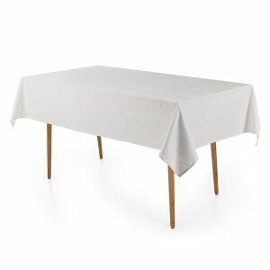 Toalha Mesa 140CM X 210CM Melli Branco Karsten