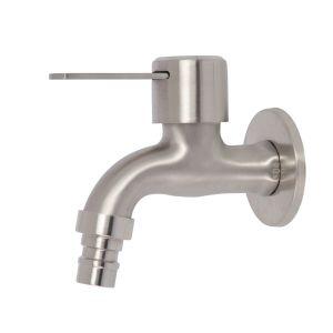 Torneira para Tanque e Maquina de Parede 1/2" Guilherme Aço Inox Hidrofama Torneira para Tanque e Maquina de Parede 1/2" Guilherme Aço Inox Hidrofama