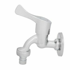 Torneira de Parede para Tanque Maquina 1/2" Jaqueline Cromado Hidrofama