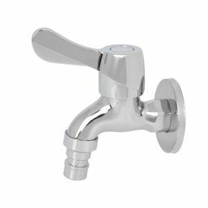 Torneira de Parede para Tanque Maquina 1/2" Maria Cromado Hidrofama