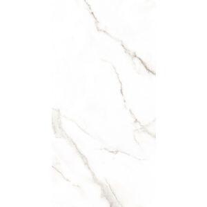 Revestimento Parede Paros Selah Lux Branco Marmorizado Retificado Brilhante 37x74 Ilhabella