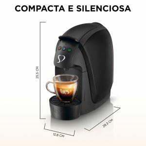 Cafeteira Espresso Luna Preto 220v - TRES 3 Corações Cafeteira Espresso Luna Preto 220v - TRES 3 Corações