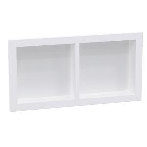 Nicho Duplo Branco 30x60 Arquitech Nicho Duplo Branco 30x60 Arquitech