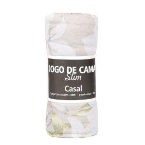 Jogo de Cama Casal 3pcs Slim Estampado Sortido Atlântica
