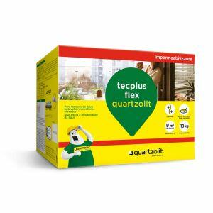 Tecplus Flex 5000 Cinza Quartzolit Impermeabilizante 18kg