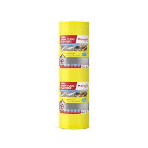 Fita Auto-adesiva Veda Tudo Alumínio 60cmx10mx7mm Quartzolit