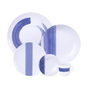Jogo Jantar 20pcs Soho Branco Porcelana Tramontina Jogo Jantar 20pcs Soho Branco Porcelana Tramontina