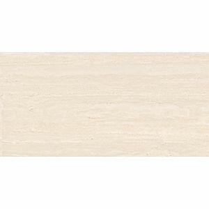 Porcelanato Travertino Chiaro Bege Retificado Acetinado 62x121 Damme