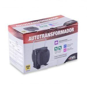 Transformador de Tensão 2000VA Plástico Preto Force Line Transformador de Tensão 2000VA Plástico Preto Force Line