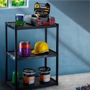 Estante Plástico 3003 Preto Dasplast Estante Plástico 3003 Preto Dasplast