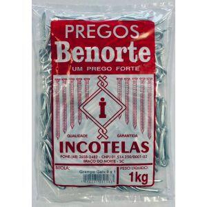 Grampo 1x9 1kg Pregos Benorte Grampo 1x9 1kg Pregos Benorte