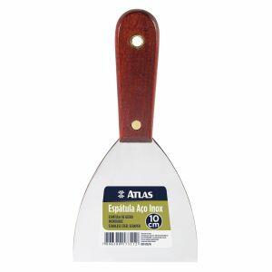 Espátula Aço Inox 10,2cm 6155/16 Cinza Atlas