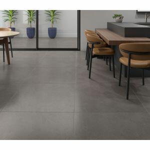 Piso Cerâmico Veneza Cimento Retificado Acetinado 90,5CM X 90,5CM Incopisos