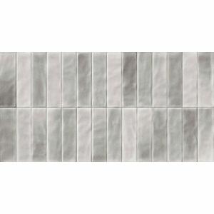 Piso Cerâmico Studio Gris Retificado Brilhante 39CMX75,5CM Incopisos