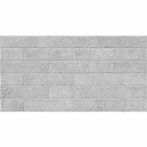 Revestimento de Parede Ladrillo Gris Retificado Rústico Classe A 39x75,5cm Incopisos