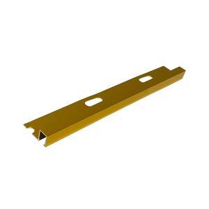 Perfil U 3M Base Dourado New Ponta