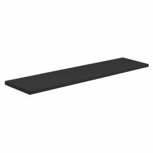 Prateleira 1,5cm x 20cm x 1m Facility Preto Prat-K