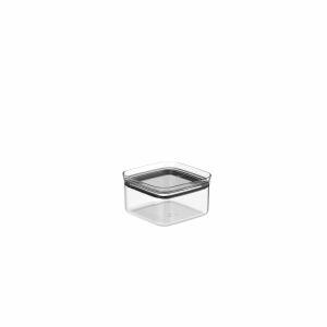 Pote Plástico Hermético 8,5cmx15cmx15cm Natural Ou