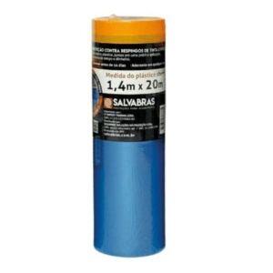 Salva Pintura 140cmx20m Salvabras Azul Salva Piso Salva Pintura 140cmx20m Salvabras Azul Salva Piso
