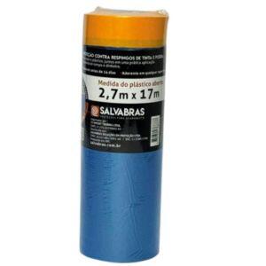 Salva Pintura 270cmx17m Salvabras Azul Salva Piso Salva Pintura 270cmx17m Salvabras Azul Salva Piso