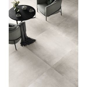 Porcelanato Belgique Clair Branco Retificado Natural 90x90cm Portobello