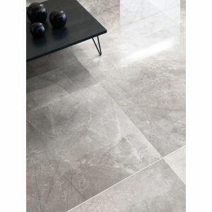 Porcelanato Mare D'autunno Cinza Retificado Polido 90x90 Portobello