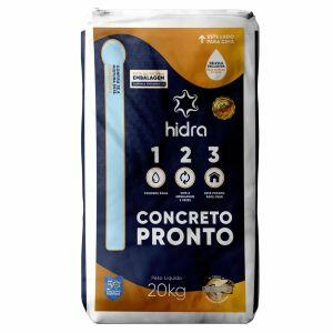 Concreto Pronto 20kg Cinza Hidra