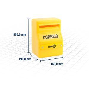 Caixa Correspondência Pvc Cpn 0019 Amarela Nove54