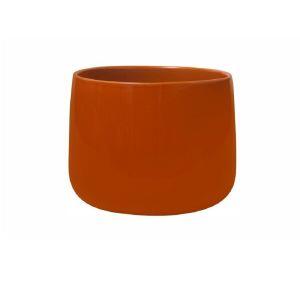 Vaso Bretagne Cachepo Laranja 19x19x15cm TS Brasil
