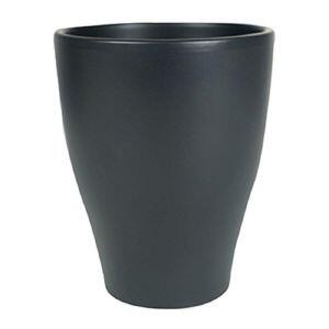 Vaso a Sven Cachepo Preto Fosco 14x14x17cm Ts Brasil