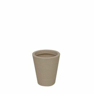 Vaso Plástico Bali Areia 35x40cm Vasart