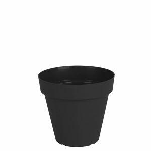 Vaso Plástico Sampa Preto 14x13cm Vasart
