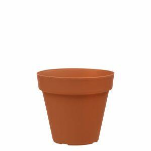 Vaso Plástico Sampa Terracota 14x13cm Vasart