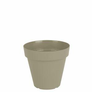 Vaso Plástico Sampa Areia 14x13cm Vasart