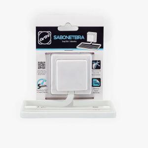 Saboneteira 13cm x 9,3cm Piatina Branco Arthi