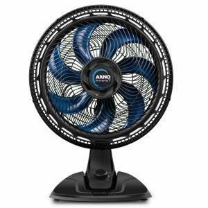 Ventilador Mesa 40cm X-treme 7 150w Ve70 Preto Azul Arno Ventilador Mesa 40cm X-treme 7 150w Ve70 Preto Azul Arno