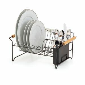 Escorredor de Louça Black 38,5x31,5x16cm Arthi