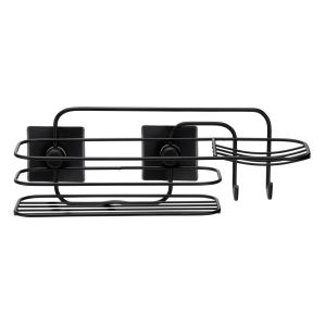 Porta Shampoo Com Saboneteira 3m Black Arthi