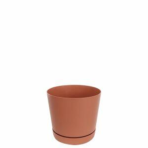 Vaso Plástico Rio Terracota 15cm Vasart