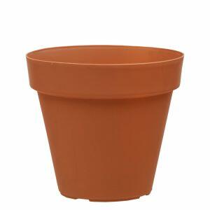Vaso Plástico Sampa Terracota 20x19cm Vasart