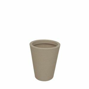 Vaso Plástico Bali Areia 45x55cm Vasart