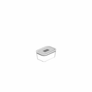 Pote de Vidro Hermético Fresh Lock 725ml Branco Ou