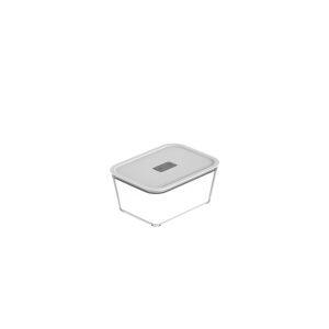 Pote Vidro Hermético 2400ml Fresh Lock Branco Ou