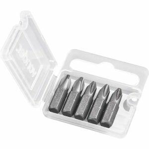 Jogo de Bits 1/4 5 peças 2x25mm Prata Vonder Jogo de Bits 1/4 5 peças 2x25mm Prata Vonder