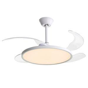 Ventilador de Teto 4 Pás Lótus Branco Bivolt Aliseu